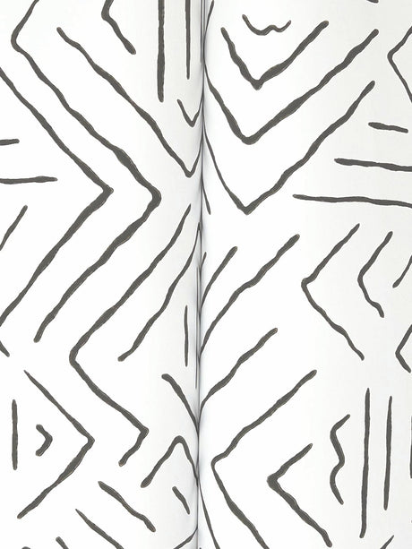 York Sirih White Wallpaper