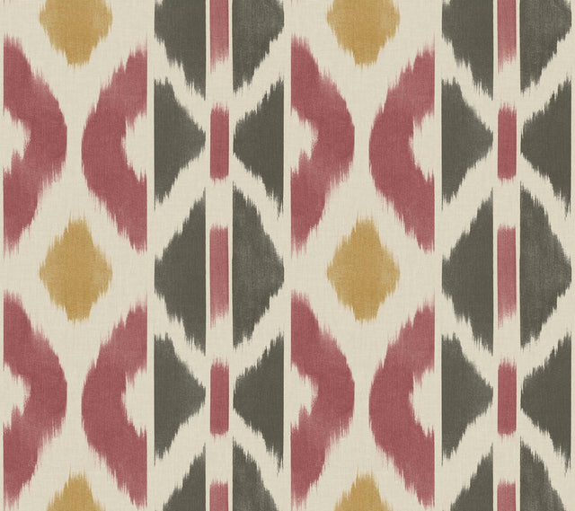 York Patan Red Wallpaper