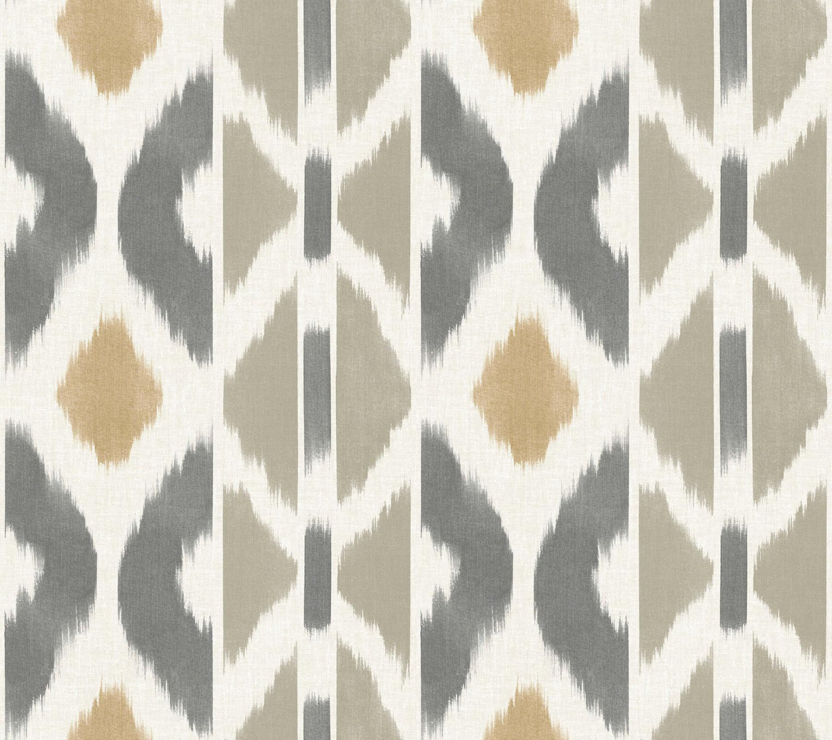York Patan Grey Wallpaper