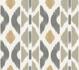 York Patan Grey Wallpaper