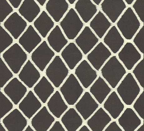 York Tonga Black Wallpaper