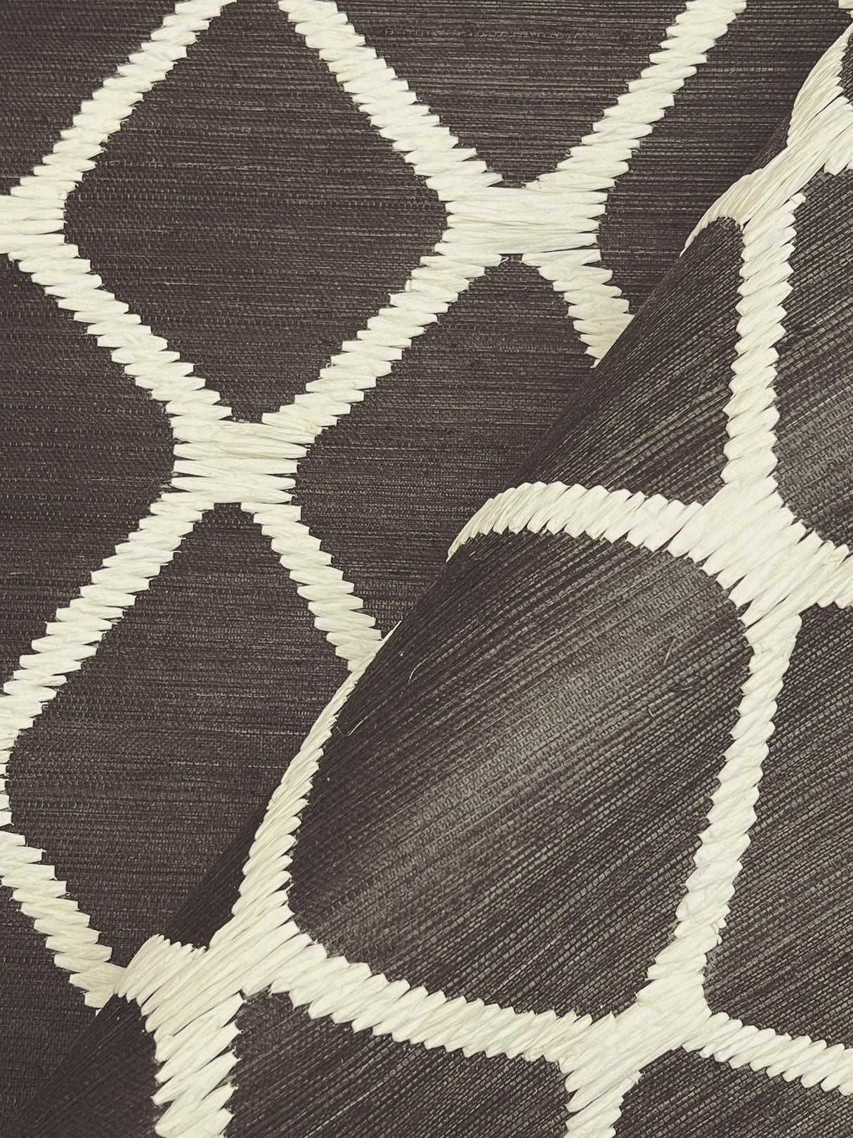 York Tonga Black Wallpaper