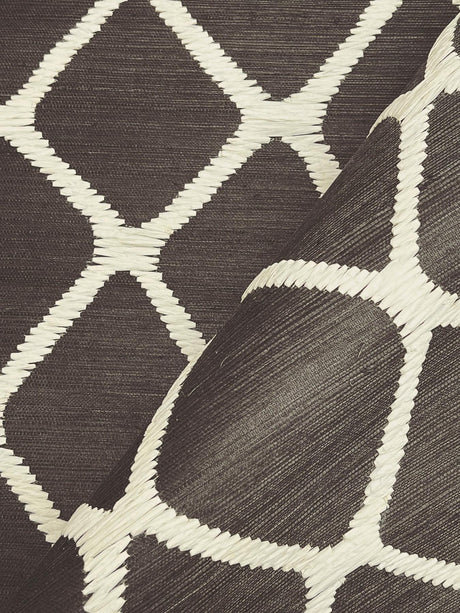 York Tonga Black Wallpaper