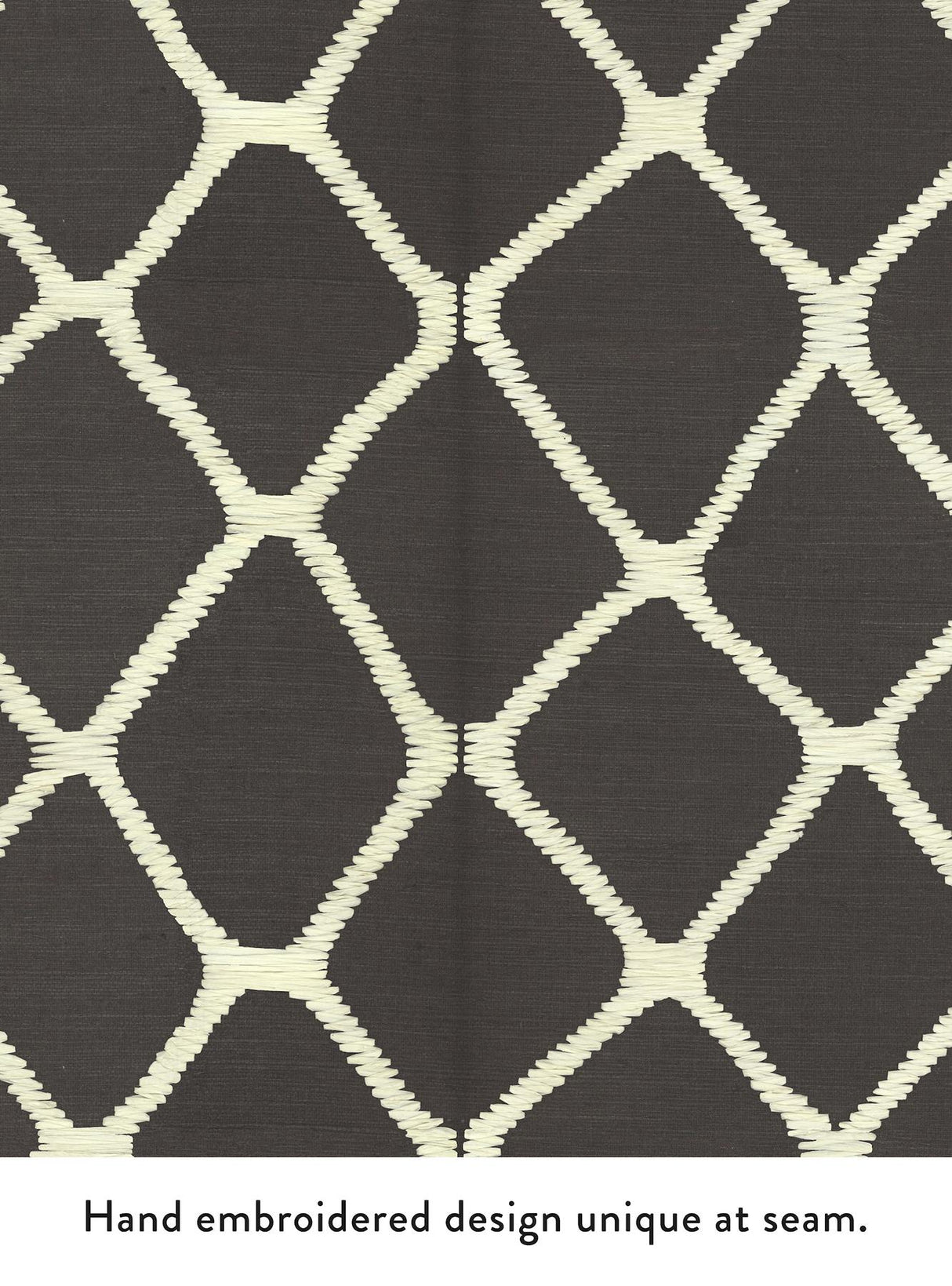 York Tonga Black Wallpaper