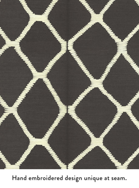 York Tonga Black Wallpaper