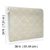 York Tonga Grey Wallpaper