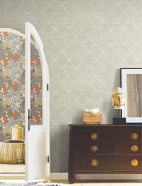 York Tonga Grey Wallpaper