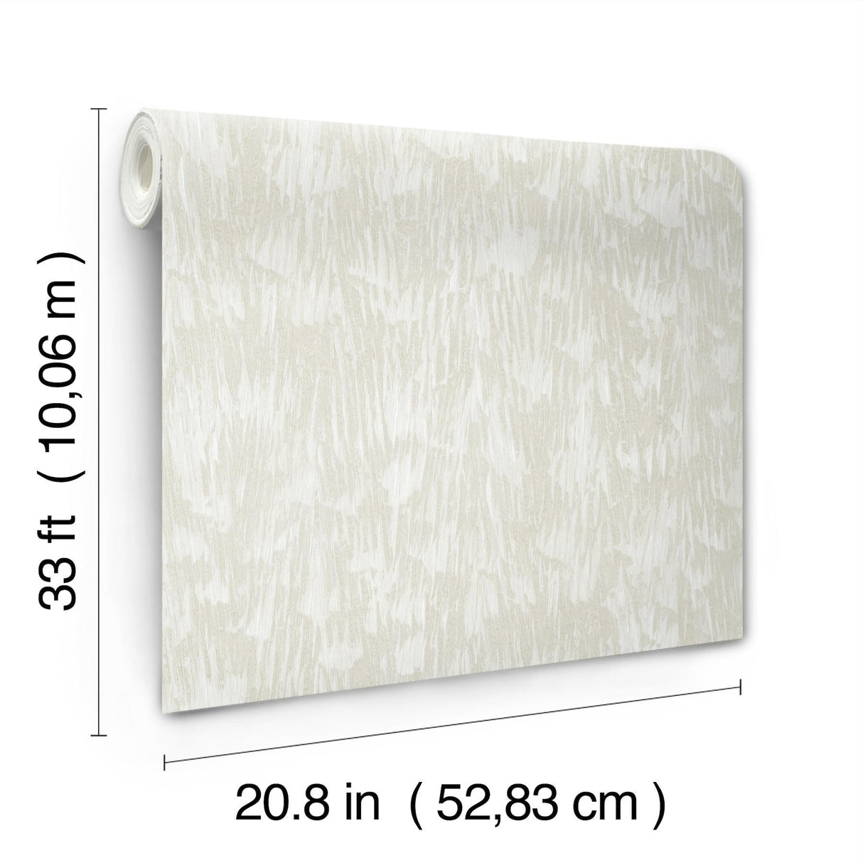 York Gilded Plume White Wallpaper