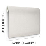 York Tectonic Texture White Wallpaper