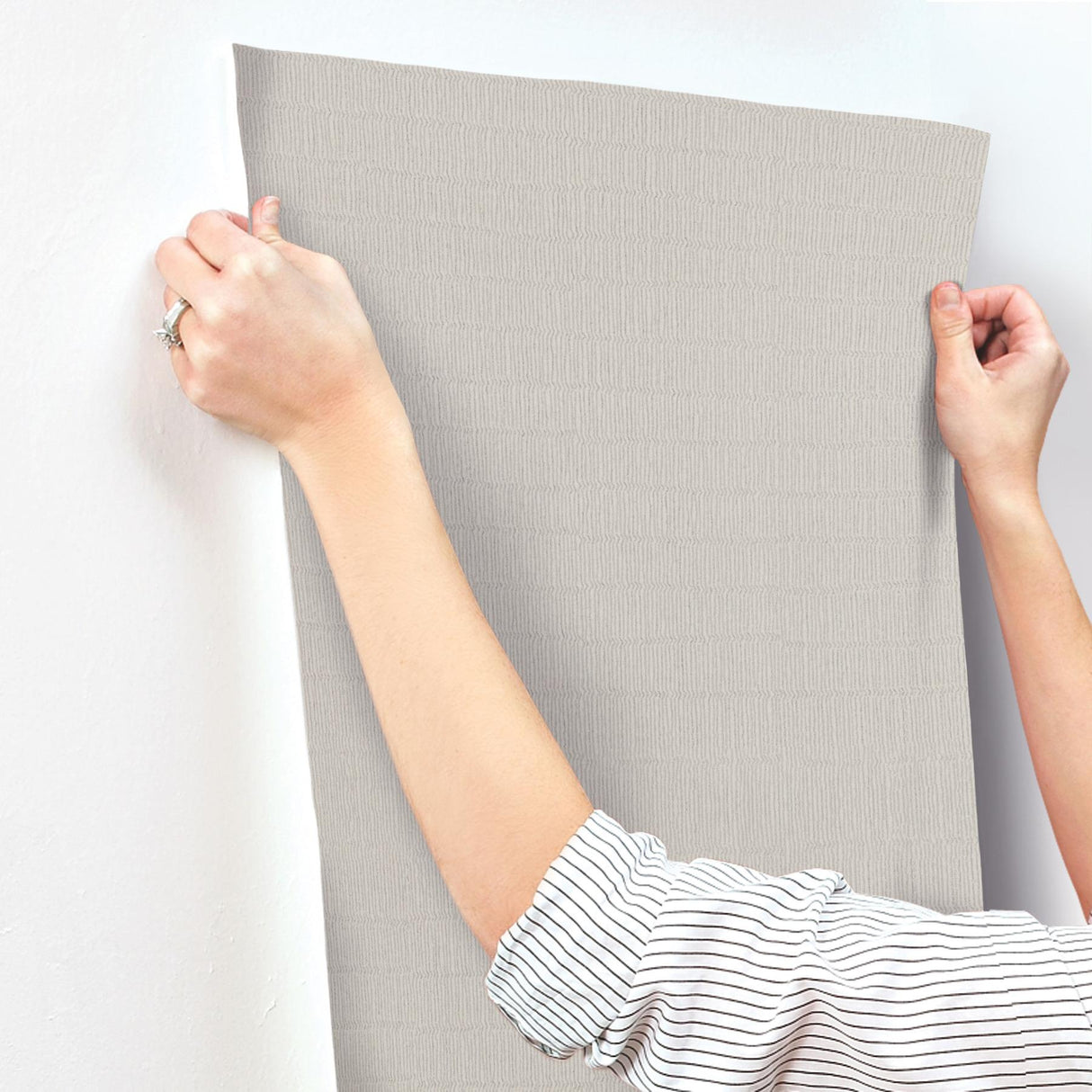 York Tectonic Texture Grey Wallpaper