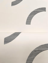 York Lunula Black Wallpaper