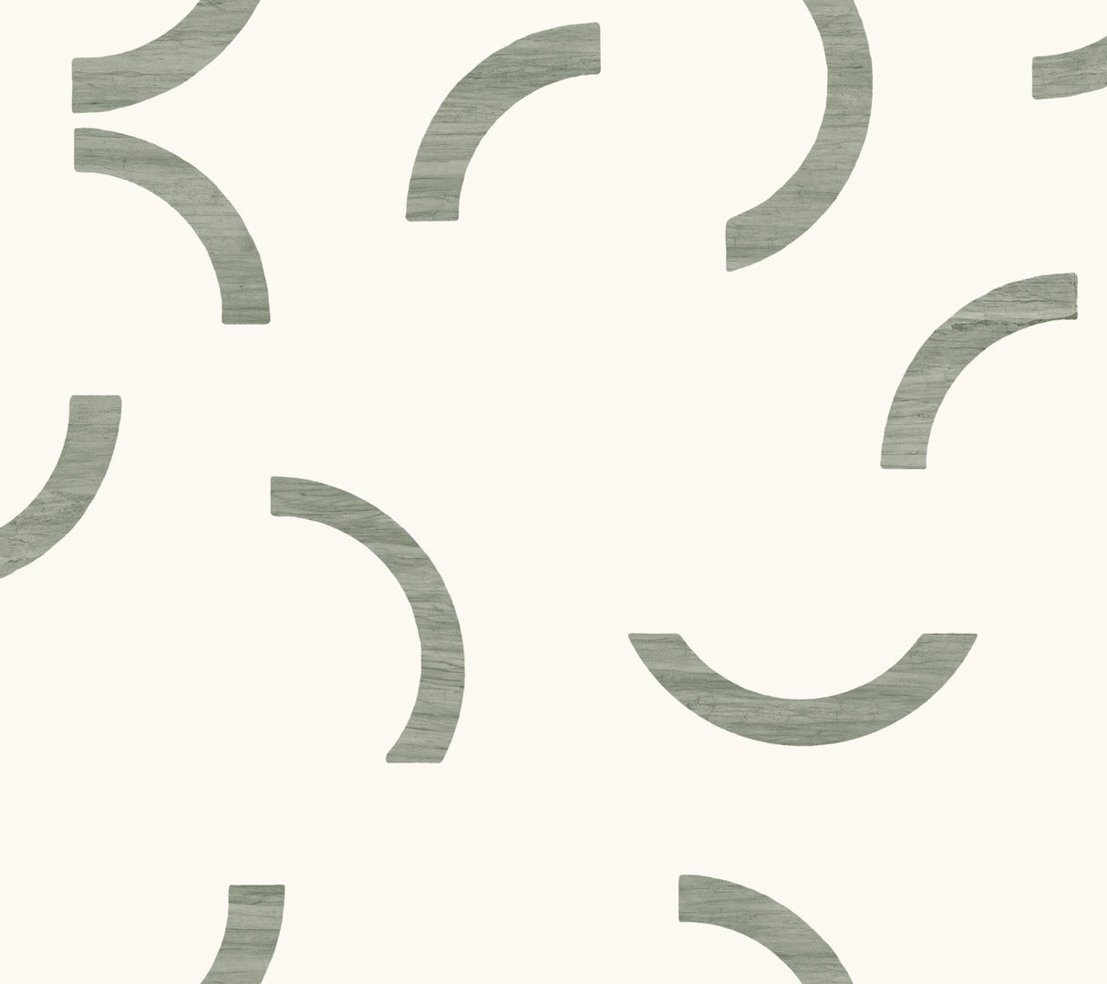 York Lunula Green Wallpaper