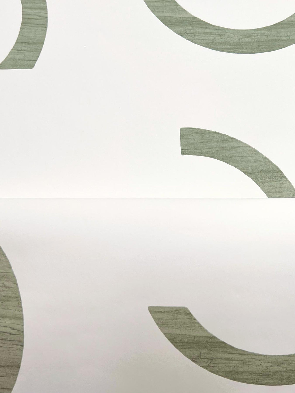 York Lunula Green Wallpaper