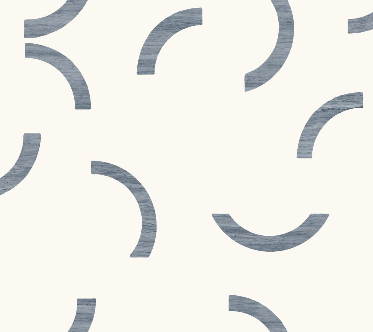 York Lunula Blue Wallpaper
