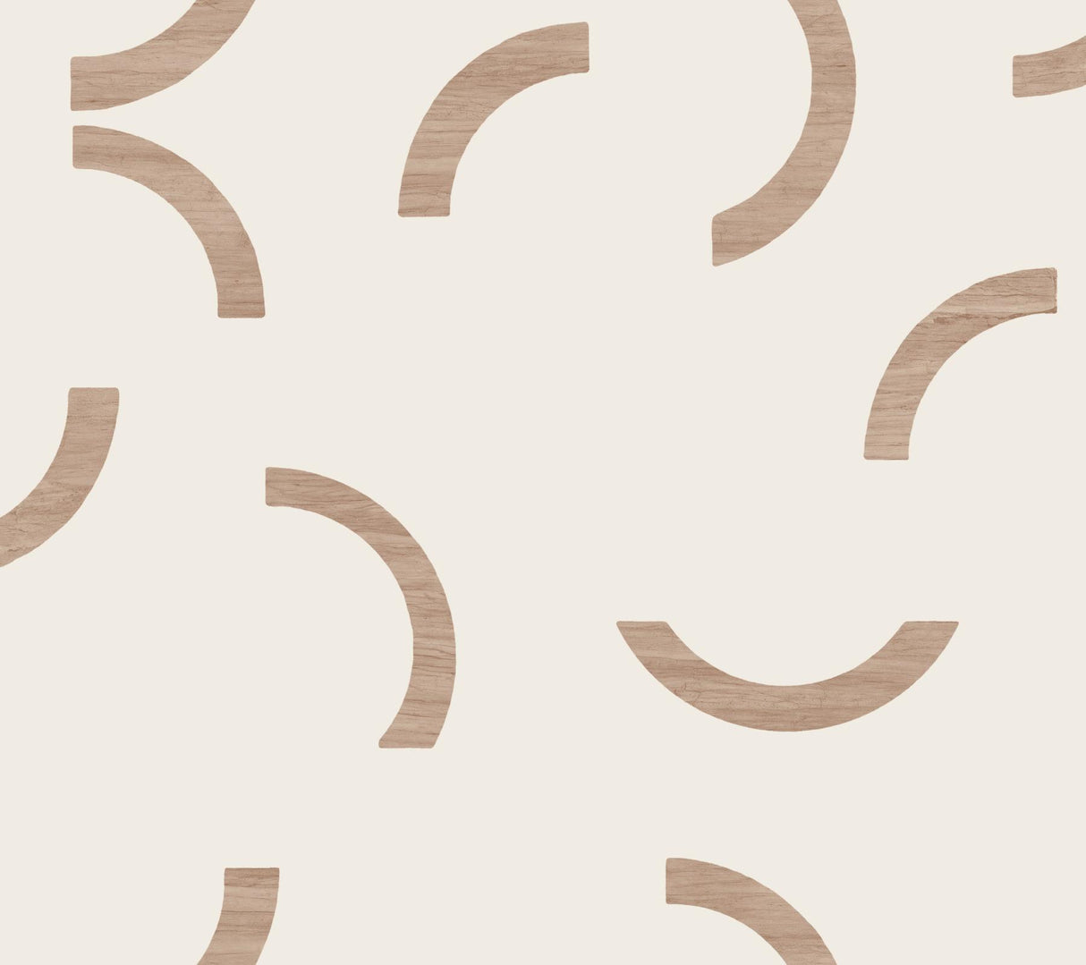 York Lunula Red Wallpaper