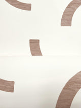 York Lunula Red Wallpaper