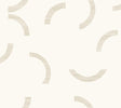 York Lunula White Wallpaper