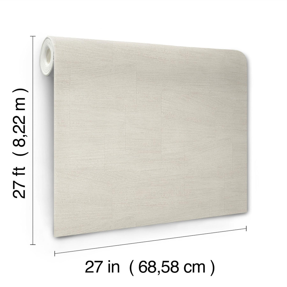 York Higher Ground Geo Grey Wallpaper