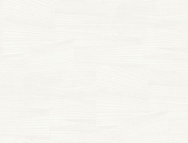 York Higher Ground Geo White Wallpaper