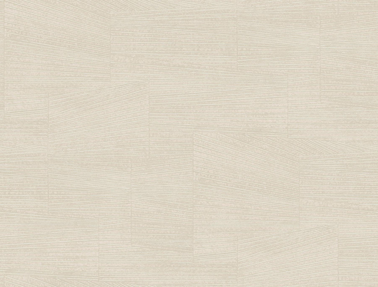 York Higher Ground Geo Beige Wallpaper