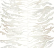 York Leaf Column Grey Wallpaper