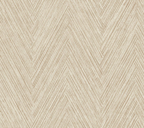 York Thatched Chevron Red Wallpaper