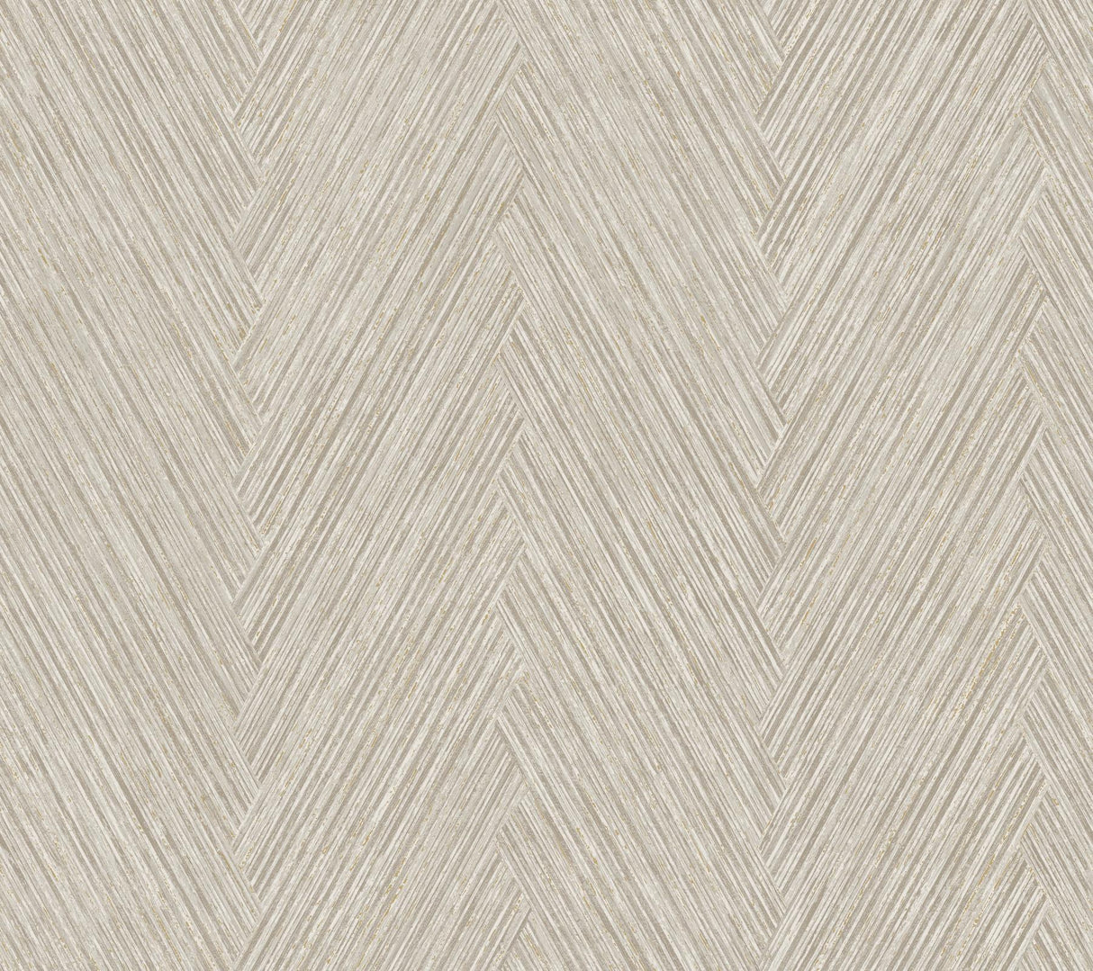 York Thatched Chevron Brown Wallpaper