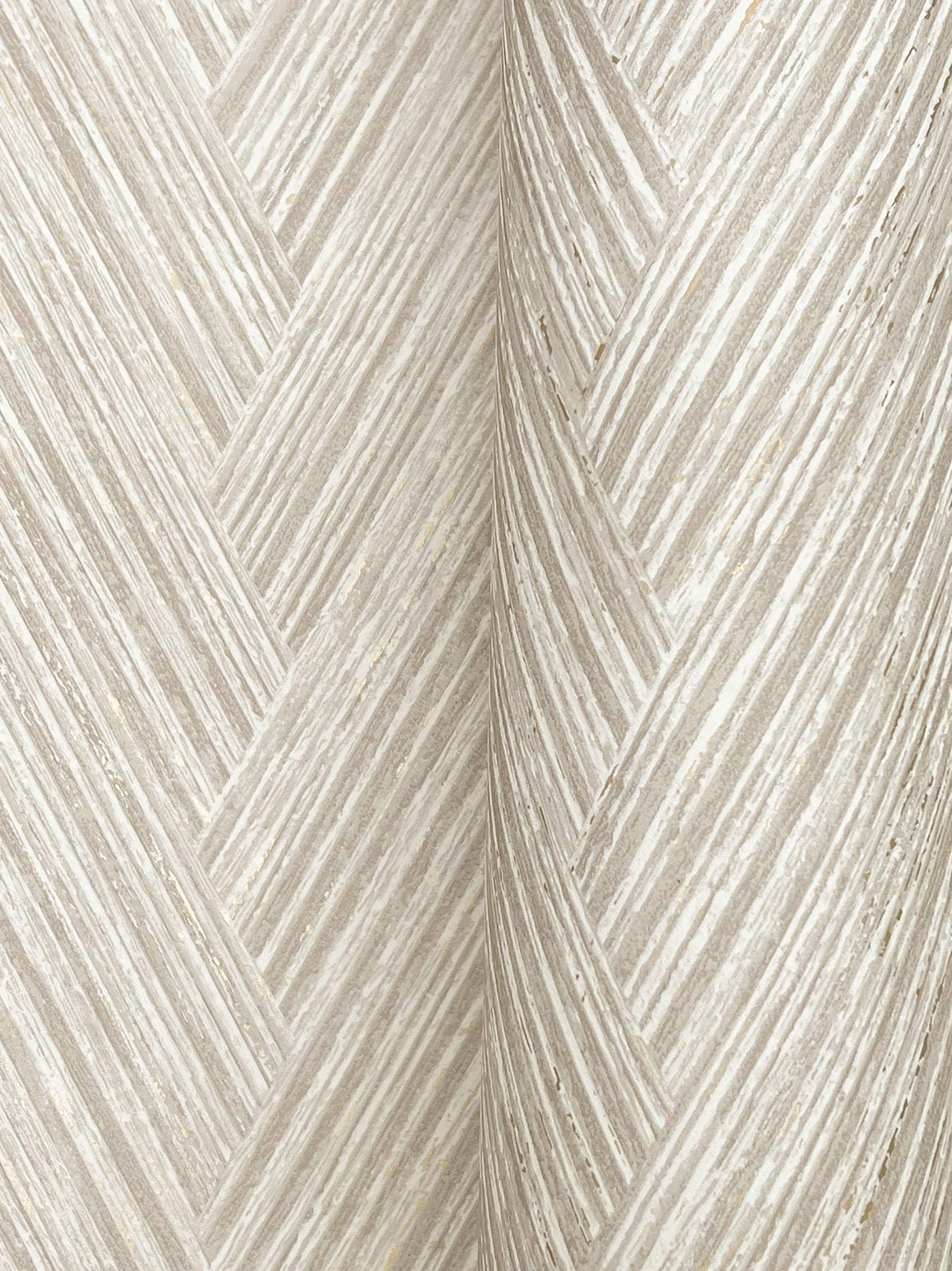 York Thatched Chevron Brown Wallpaper