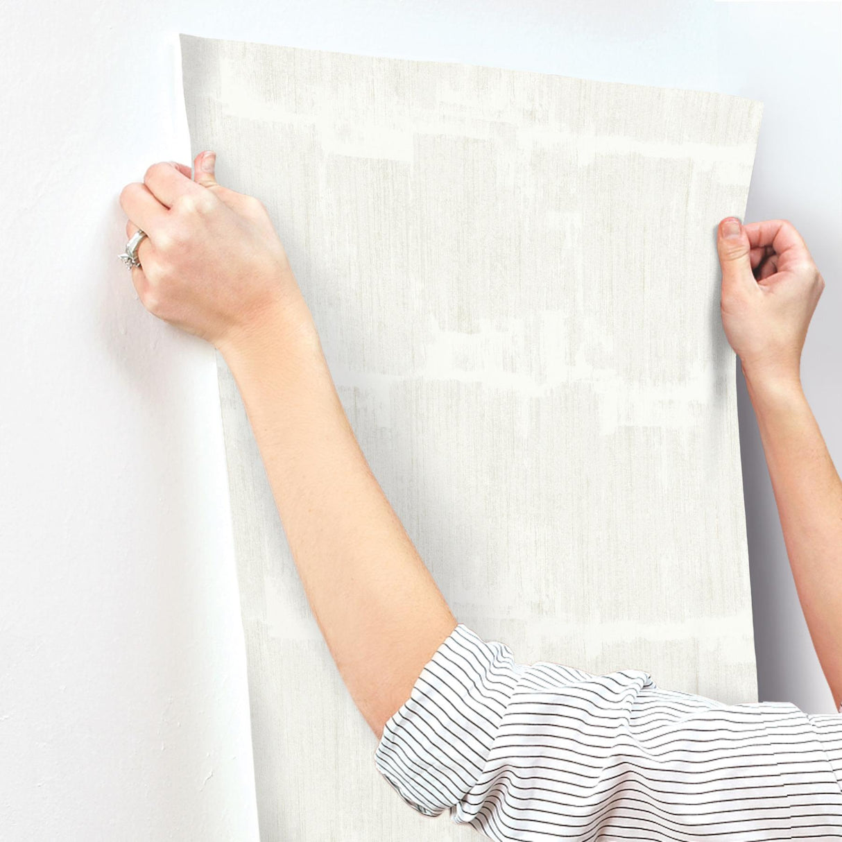 York Rhythm & Rhyme White Wallpaper