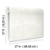 York Rhythm & Rhyme White Wallpaper