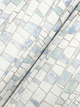 York Kaleidoscopic Blue Wallpaper