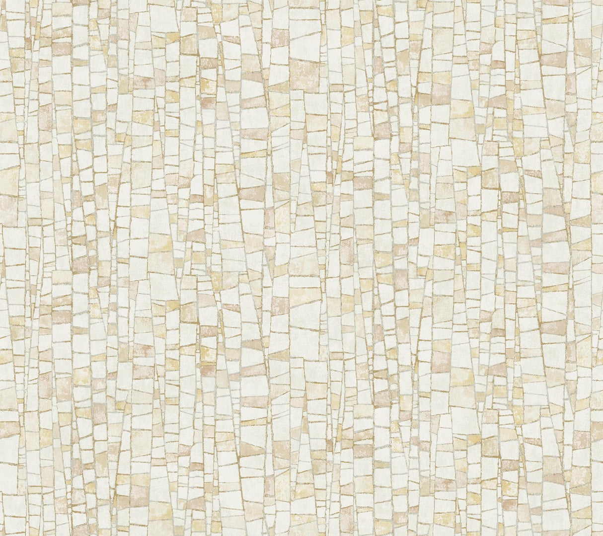 York Kaleidoscopic Yellow Wallpaper