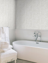 York Kaleidoscopic White Wallpaper