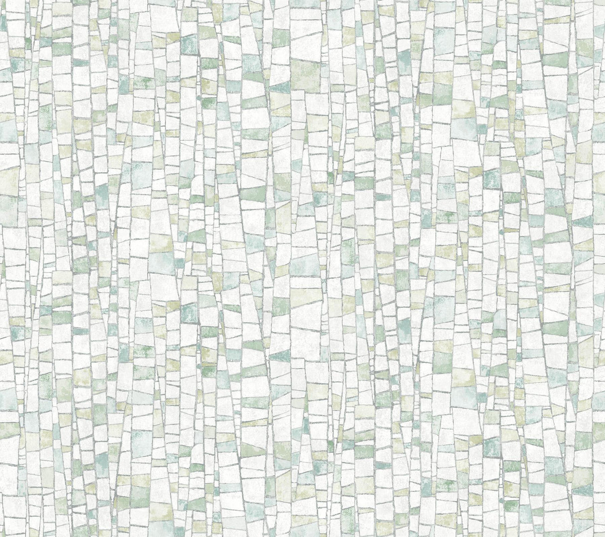 York Kaleidoscopic Green Wallpaper