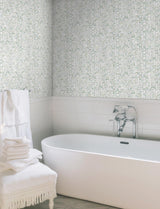 York Kaleidoscopic Green Wallpaper