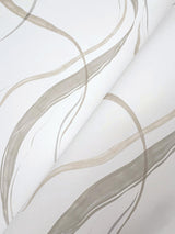 York Ink Flow Beige Wallpaper