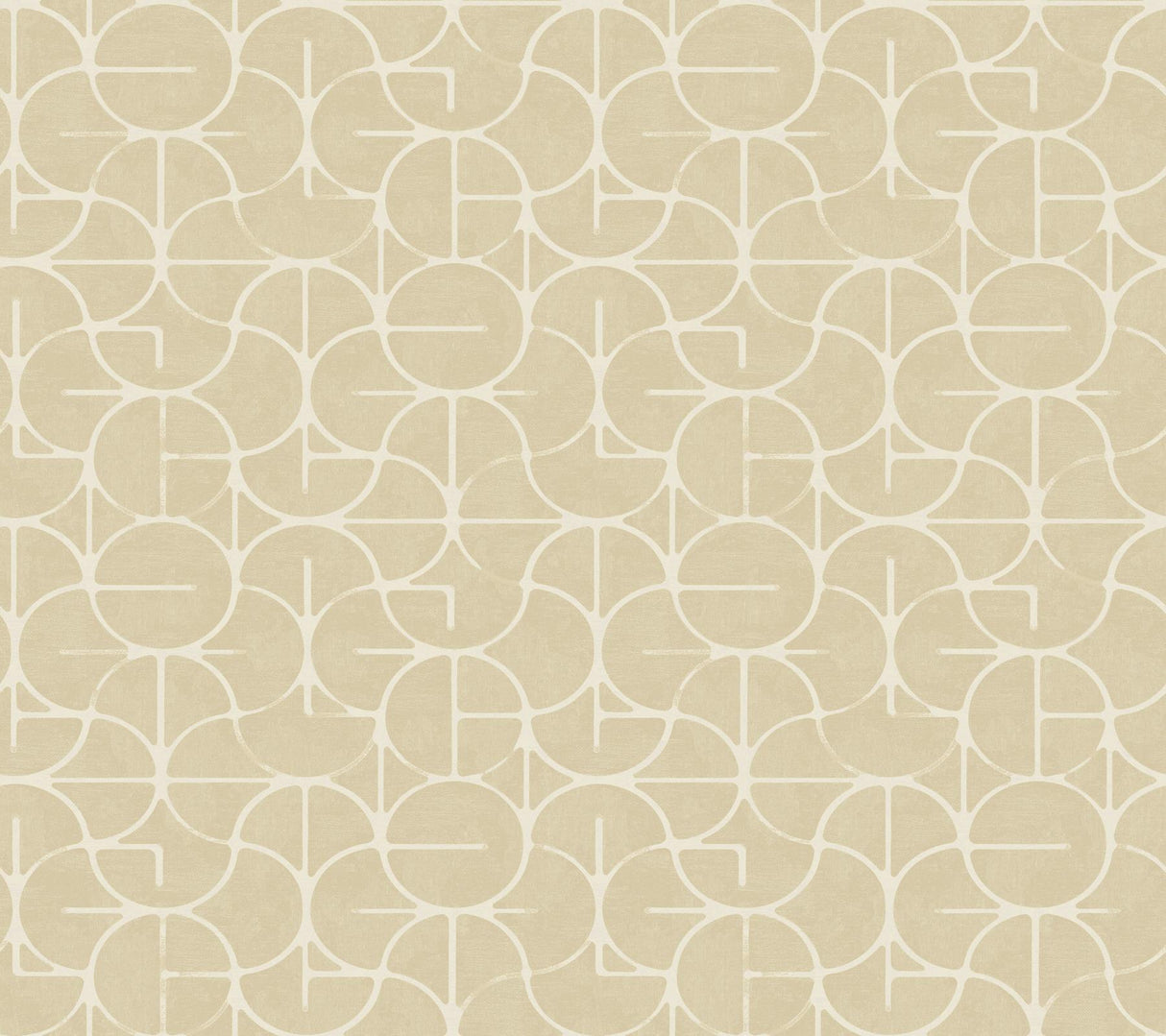 York Looking Glass Yellow Wallpaper