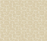 York Looking Glass Yellow Wallpaper