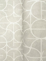 York Looking Glass Grey Wallpaper