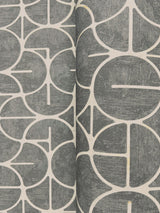 York Looking Glass Black Wallpaper