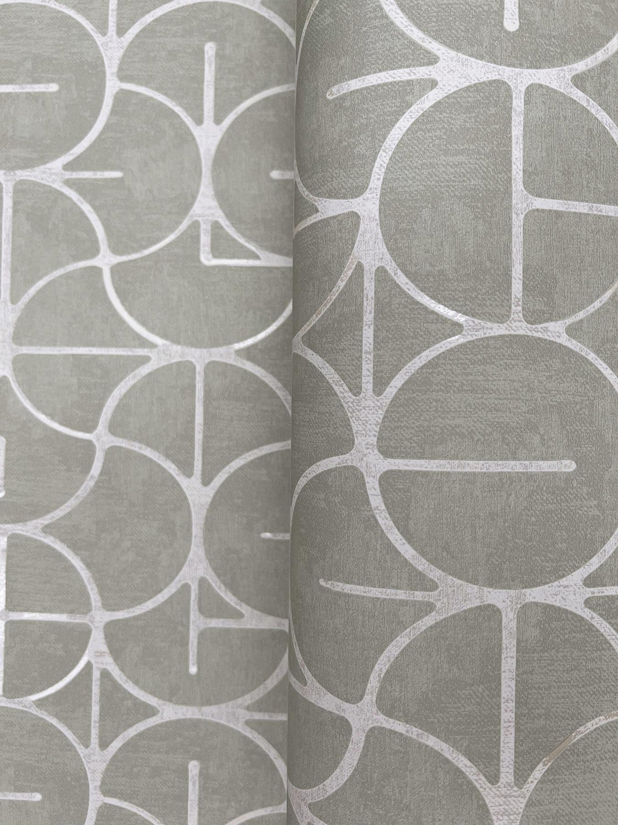 York Looking Glass Green Wallpaper