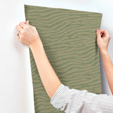 Missoni Zambia Green Wallpaper