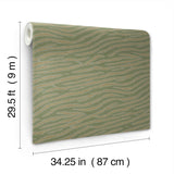 Missoni Zambia Green Wallpaper