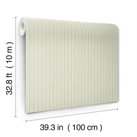 Missoni Mozart White Wallpaper