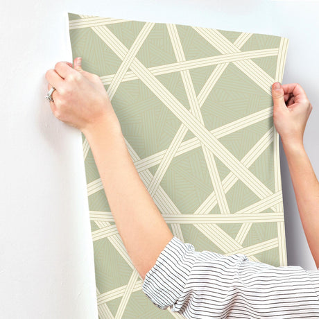 Missoni Nastri Green Wallpaper