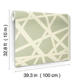 Missoni Nastri Green Wallpaper