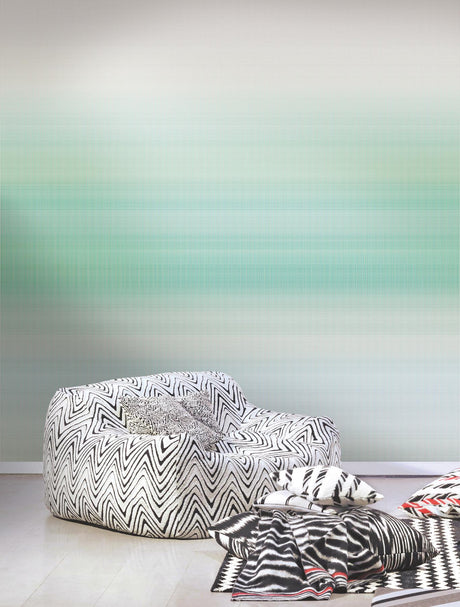 Missoni Oleg Wall Green Mural