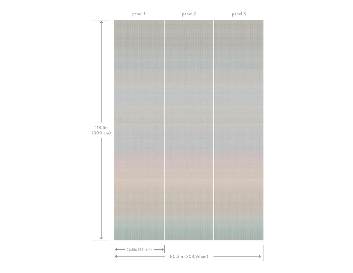 Missoni Oleg Wall Blue Mural