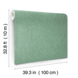 Missoni Linen Green Wallpaper