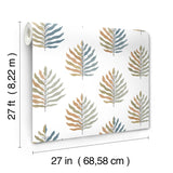 York Miramar Blue Wallpaper